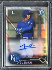 Guzman, Jeison - 2016 Bowman Chrome Prospect - Autograph - 107/499-INV