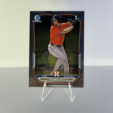 Jase Mitchell 1st Bowman Chrome Houston Astros MLB Baseball Trading Card x2