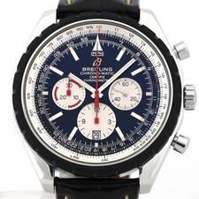 BREITLING Chronomatic 49 A436B20ACA A14360 Automatic Black Dial Men