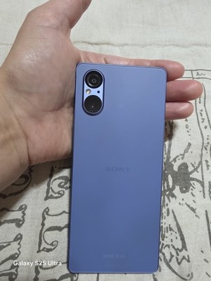 Sony Xperia Smartphone in Blau, 128 GB, Android, Slate-Design (Slate) wie Neu