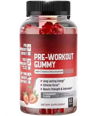 GNC Beyond Raw Lit Pre-Workout Powder Gummy Worm 7.44 oz 15 Servings NEW Organic