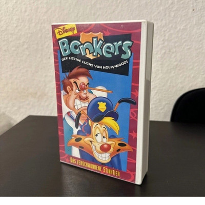 Bonkers   Das verschwundene Stinktier VHS Holo Selten 
