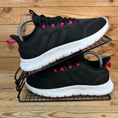 Adidas Turnschuhe Damen Größe UK 6 Nario Move schwarz Team Magenta Laufen Fitnessschuhe