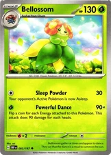 Bellossom Non-Holo SV03: Obsidian Flames 003/197 NM Uncommon