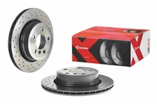 2x Bremsscheibe XTRA LINE - Xtra BREMBO 09.9573.1X f�r BMW X3 E83 xDrive