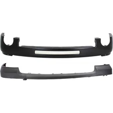 25783617, 15901510 New Bumper Covers Fascias Set of 2 Front for Sierra 1500 Pair