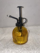 6 Fl. Oz Orange Pump Glass Spraying Bottle Liquids/Parfum SHIPS IN 24 HOURS 