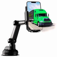 Phone Mount for Truck Phone Holder for Truck - Heavy Duty Super Suction Cup, ...