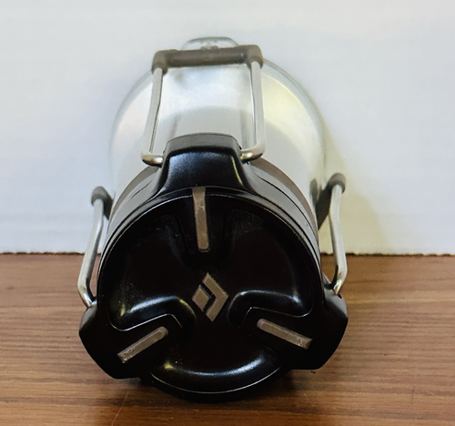 LINTERNA NEGRA DIAMANTE TITANIO LUZ LED CAMPAMENTO Camping Ajustable Regulable Noche - Imagen 7 de 7