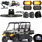 For Kawasaki Mule Pro-FXT ATV Street Legal Plug Play Turn Signal & License Plate