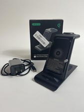 3 in 1 Wireless Charging, Wireless Charger Stand for Multiple Apple Devices,