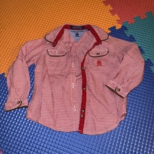 Tommy Hilfiger Button Up Shirt Size 4T Boys