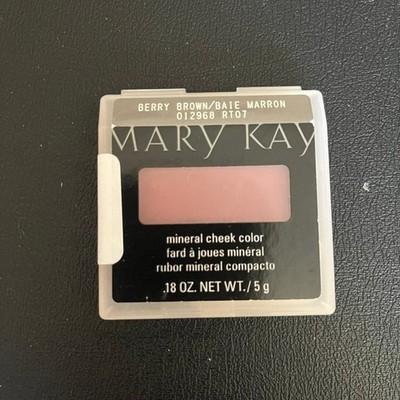 New Mary Kay Mineral Cheek Color Blush - BERRY BROWN