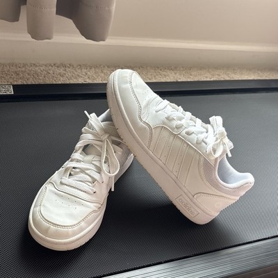 Adidas Hoops 2.0 Youth Girls Kids School Athletic Shoes Sneakers w/Laces Size 5