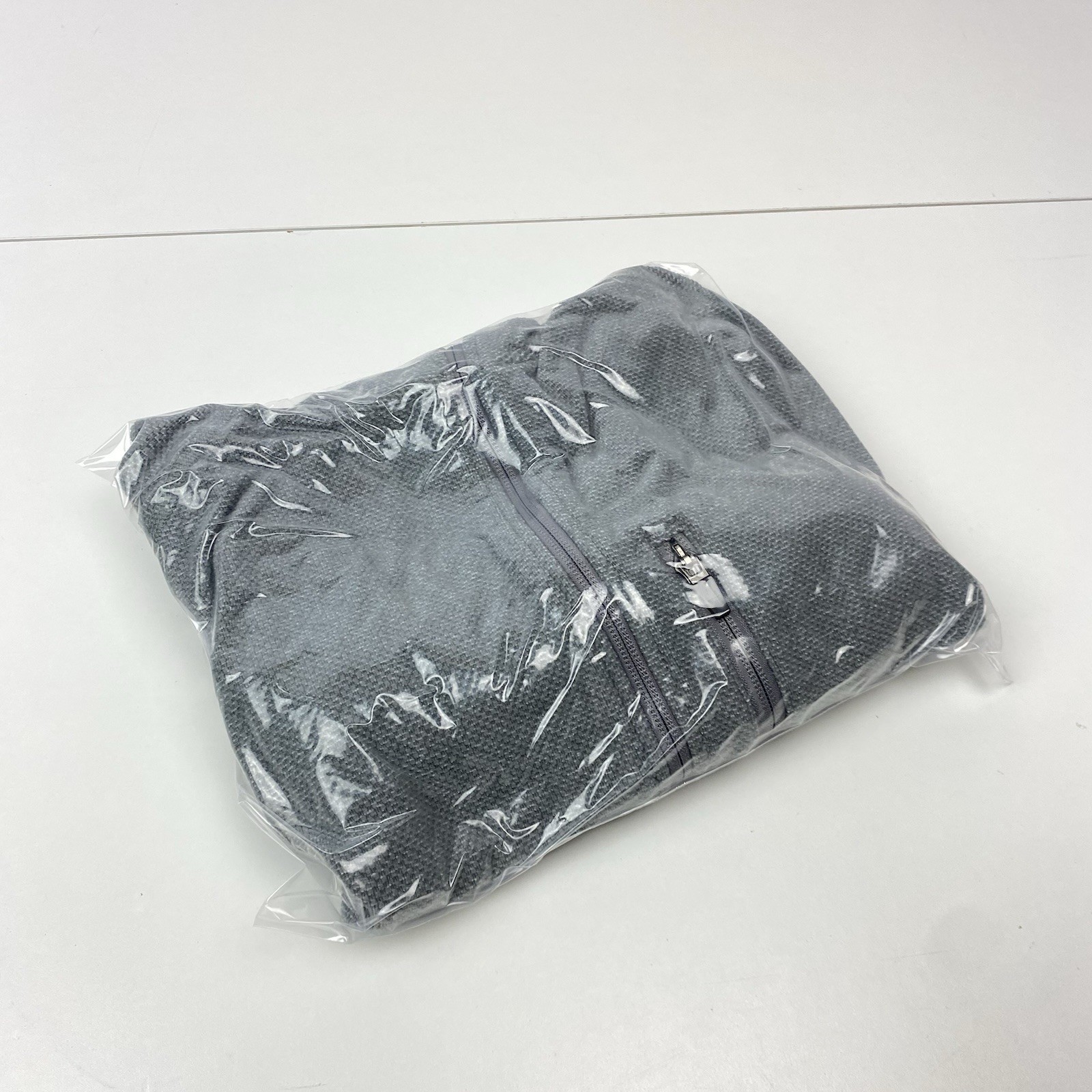 Duluth Womans 1X Solid Gray Full Zip Pockets Mock… - image 12