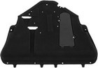 Cache sous moteur rigide anti-impact pour Fiat 500 X 2015-2019 en plastique noir