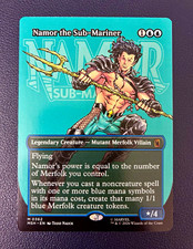 Namor the Sub-Mariner [Borderless Foil] #362 Prices | Magic Marvel