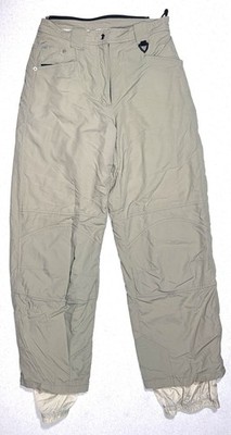 Obermeyer Gypsy Women s 8 Ski Snowboard Pants Tan Hook Loop Pockets AH3 Hydro