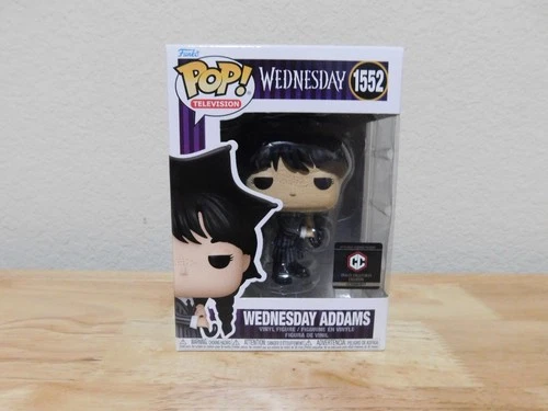 New Funko Pop Television Wednesday Chalice Collectibles #1552 Wednesday Addams