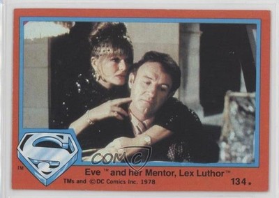 1978 Topps Superman The Movie Eve and her Mentor Lex Luther #134 01lu