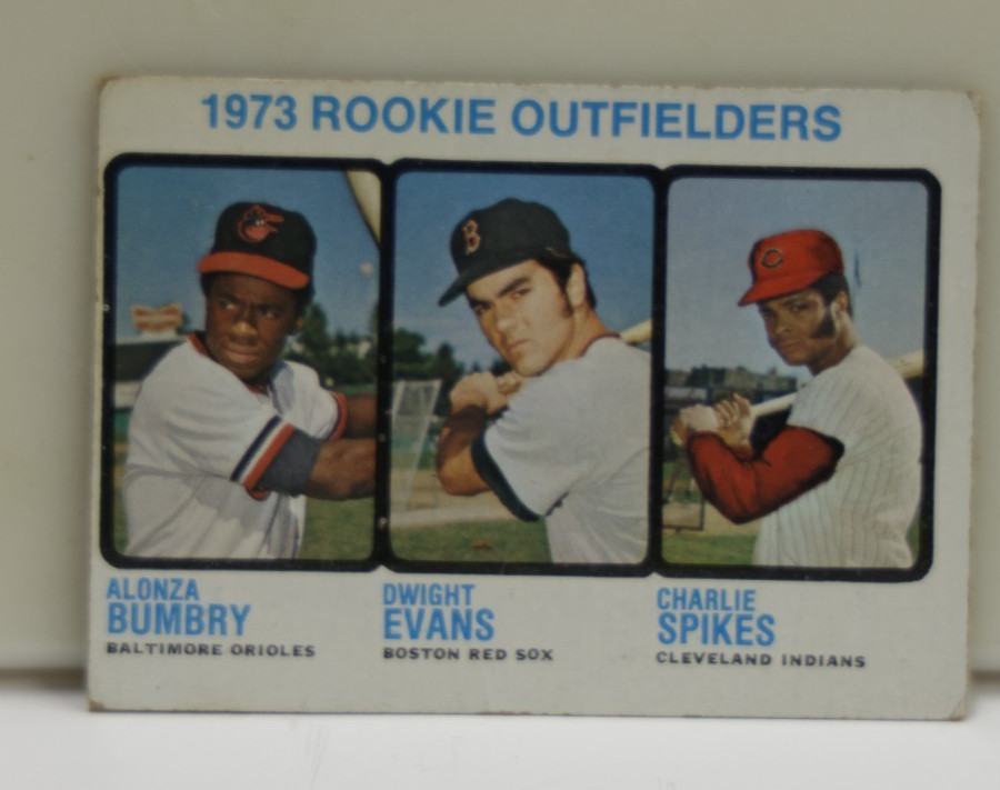 1973 TOPPS #614 DWIGHT EVANS RC - BOSTON RED SOX