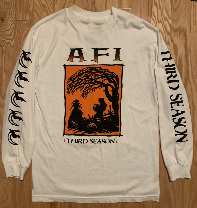 AFI Third Season Longsleeve White Claasic All size S-5Xl LI2002 | eBay