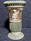 Roseville Donatello Vintage Art Pottery Ceramic Flower Vase 8”