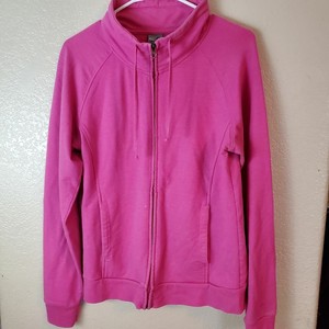 pink champion zip up