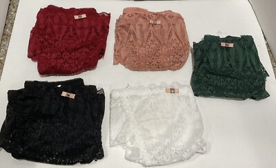 Lace Women s G String Underwear Size XL - New 5 Pairs