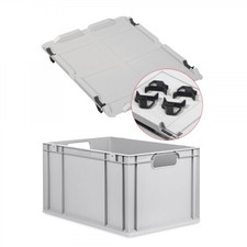 Eurobox NextGen Economy mit Auflagedeckel 60x40x32cm Euro Kiste Kunststoffbox