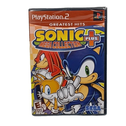 Sonic Mega Collection Plus - Black Label - PlayStation 2 - 2004