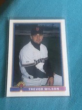 1991 Bowman Baseball Trevor Wilson #630 San Francisco Giants NJR#1
