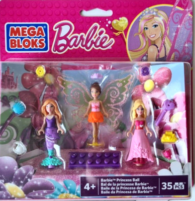 Barbie Mega Bloks Prinzessinnen Ball, Princes, Model 80171, NEU/OVP