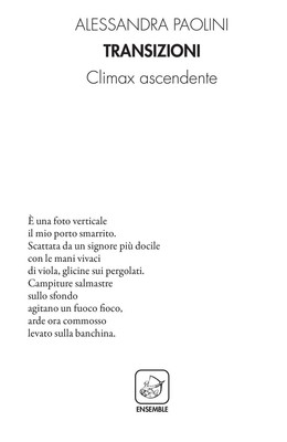 Libri Alessandra Paolini - Transizioni. Climax Ascendente