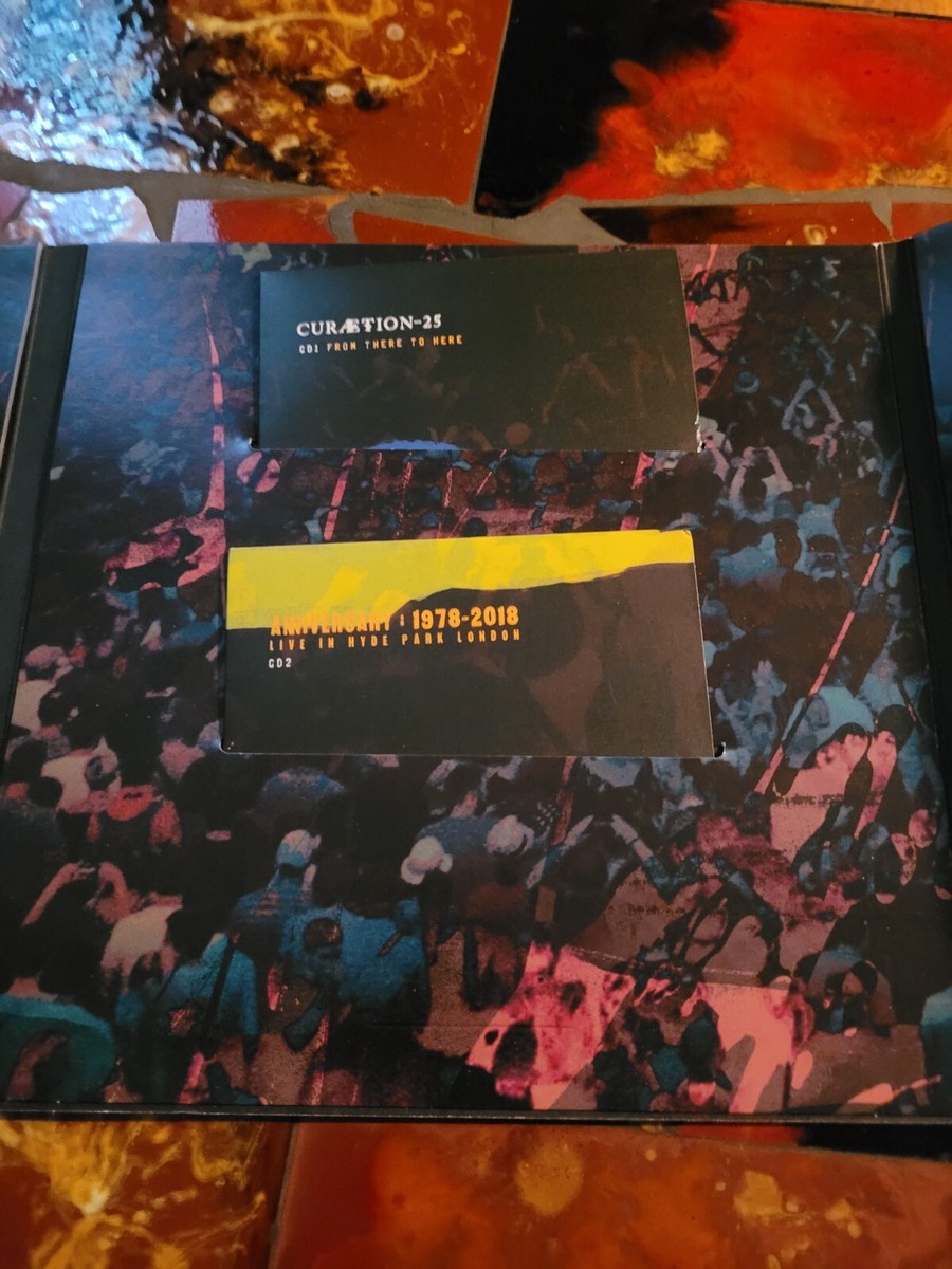 The Cure / 40 Live 豪華Boxセット2DVD+4CD The Cure 40 Live Curaetion 25 + Anniversary 2 DVD 4 CD