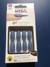 KISS Gel Fantasy Ready-to-Wear Press-On Sculpted Gel Nails, &ldquo;Back It Up&rdquo;, Long,