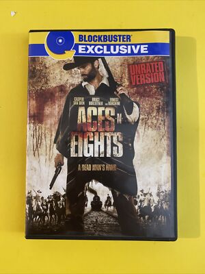ACES N' EIGHTS UNRATED (DVD 2007) CASPER VAN DIEN -LIKE NEW COND