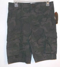 Route 66 Boys Camouflage Cargo Shorts 5 Pockets Size 14 NWT