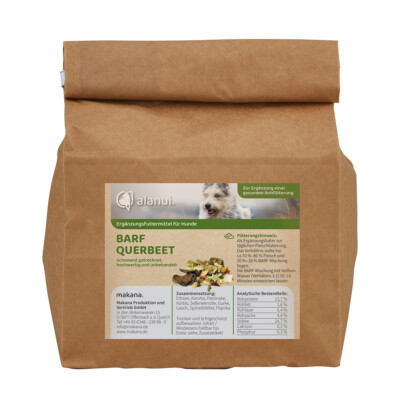 alanui BARF Querbeet für Hunde, 500g