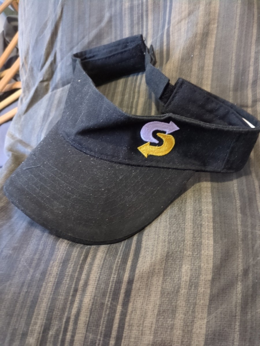 Subway Visor Hat Employees Uniform Cap Hook Loop Adjustable