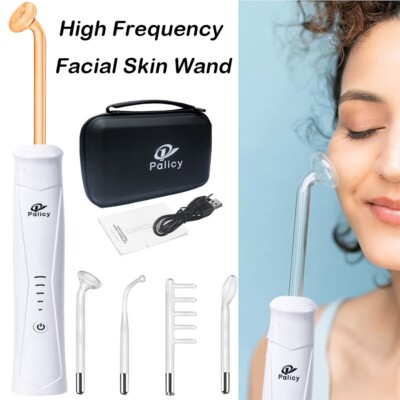 High Frequency Facial Wand Micro For Dark Circles, Clarifying, Hair Stimulator