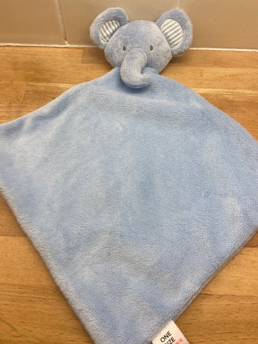 GEORGE ASDA BLUE ELEPHANT BABY 