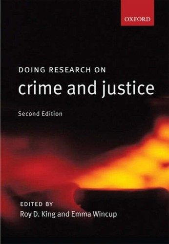 Doing Recherche Sur Crime Et Justice Livre de Poche 9780199287628 | eBay