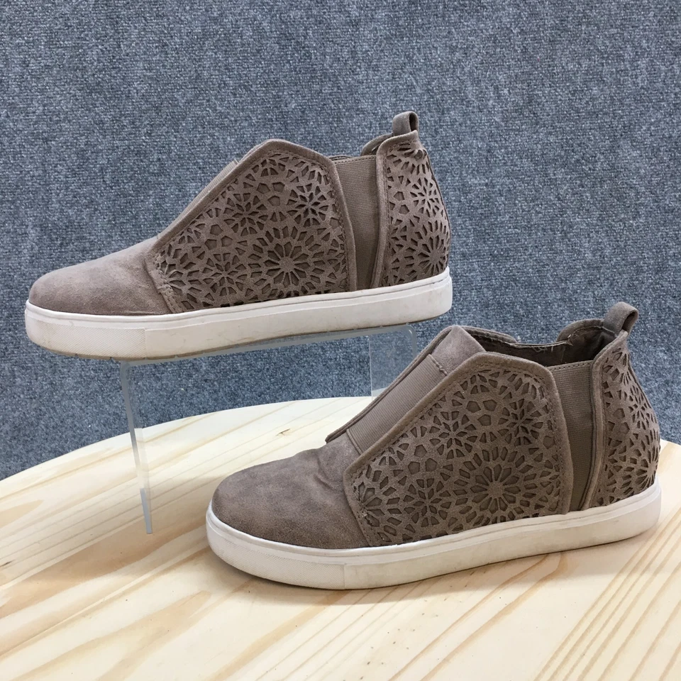 Zapatilla deportiva Yellow Box para mujer 9 marrón Maritza baja sin cordones informal cómoda cuero Foto 2 de 4