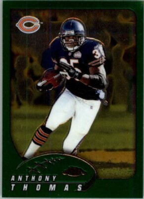A1741- 2002 Topps Chrome Fb Card # S 1-200 + Rookies -du Pick- 15 + Free US