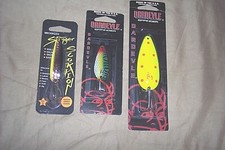 3 Casting Spoons Dardevle Eppinger Fishing Lure Michigan Stinger Spoon Salmon 
