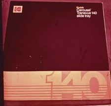 Kodak Carousel Transvue 140 Slide Projector Tray In Original Box - Vintage Qty 4