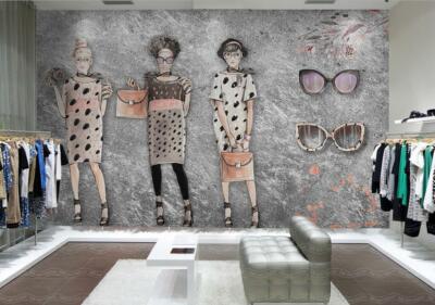 3D Model Sunglasses ZHU1398 Wallpaper Wall Mural Removable Self-adhesive Zoe