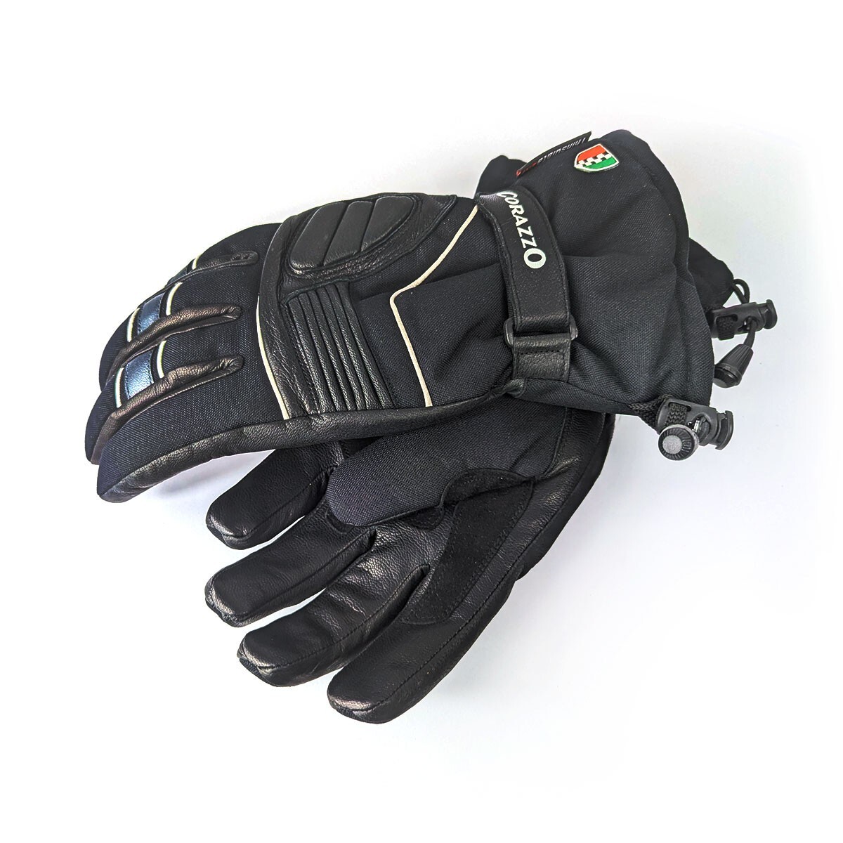 Motorcycle Gloves – Corazzo Thermal Insulation – Black UK
