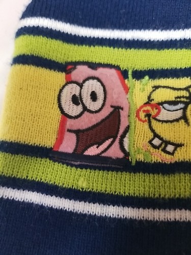 Spongebob Squarepants Beanie Winter Hat Nickelodeon Youth One Size 2005 Vintage - Picture 3 of 11